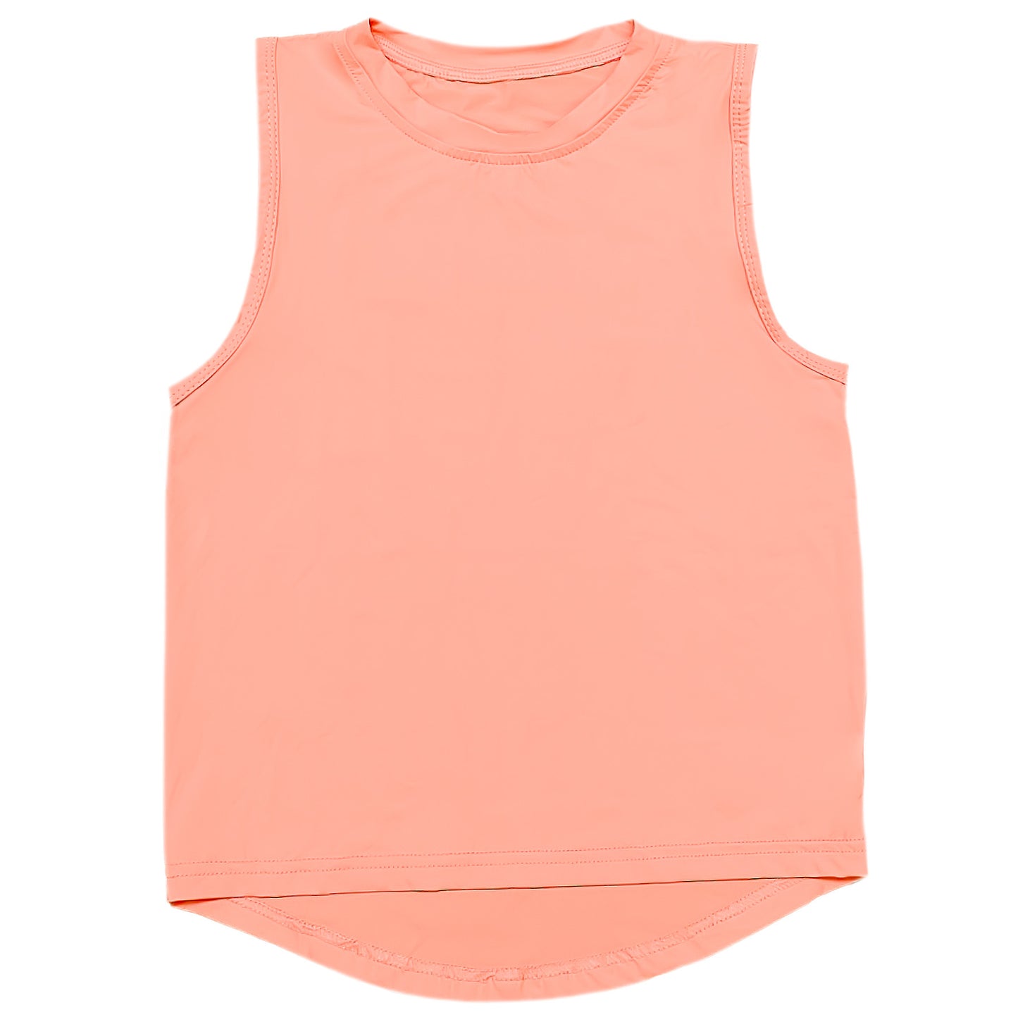 Coral High Low Tank by Belle Cher