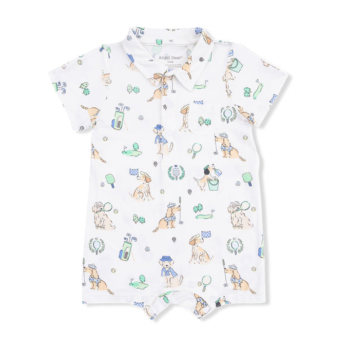 Country Club Dogs Polo Shortie by Angel Dear