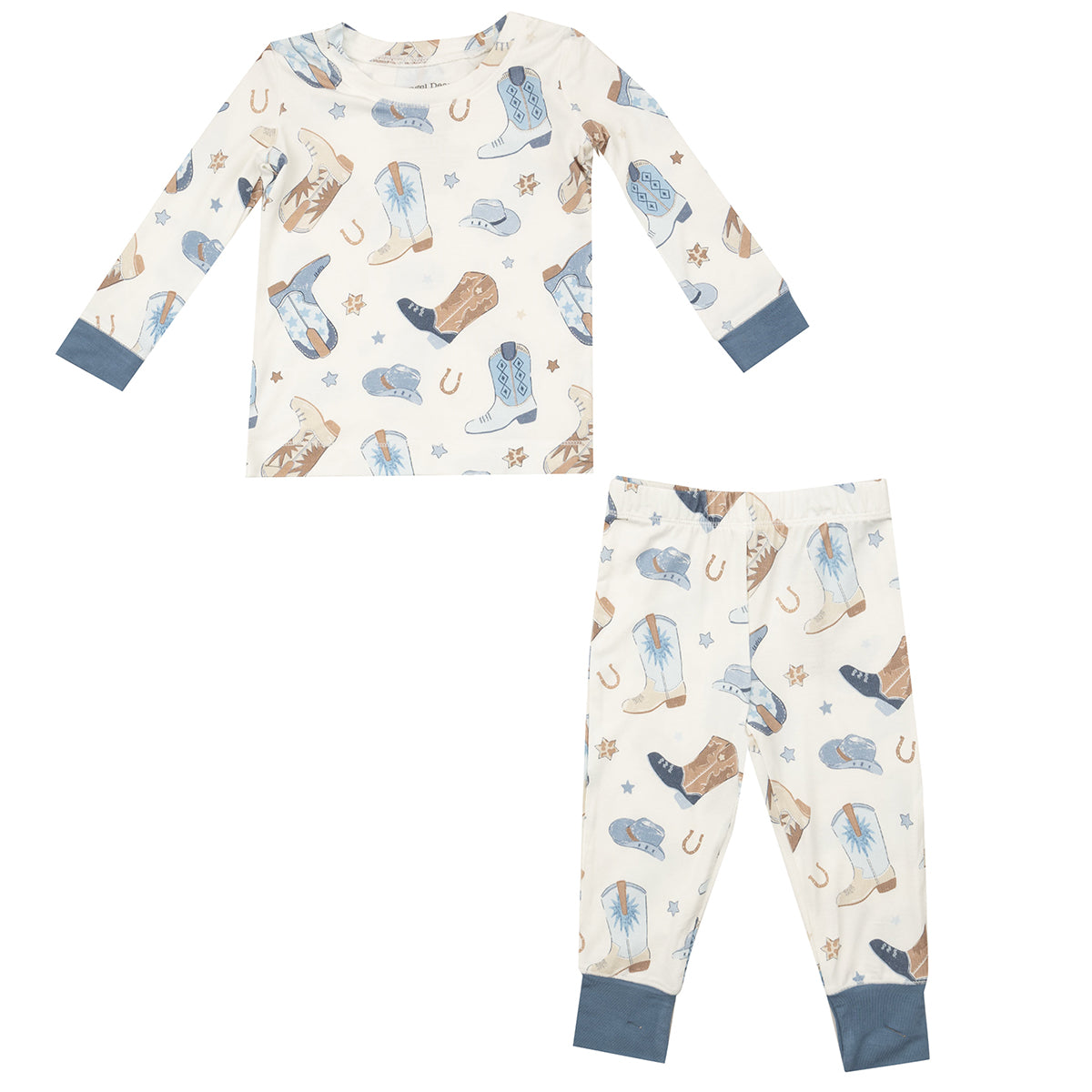 Cowboy Boots (Blue) Loungewear Set by Angel Dear