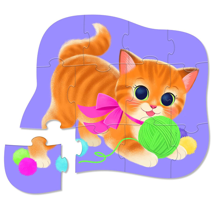 Cute Kitten 12-Piece Puzzle by Crocodile Creek