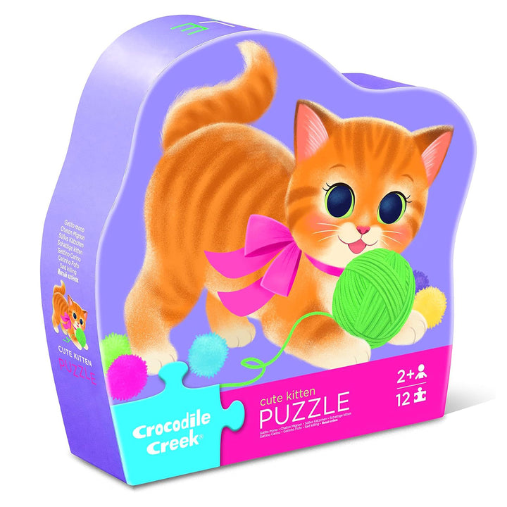Cute Kitten 12-Piece Puzzle by Crocodile Creek