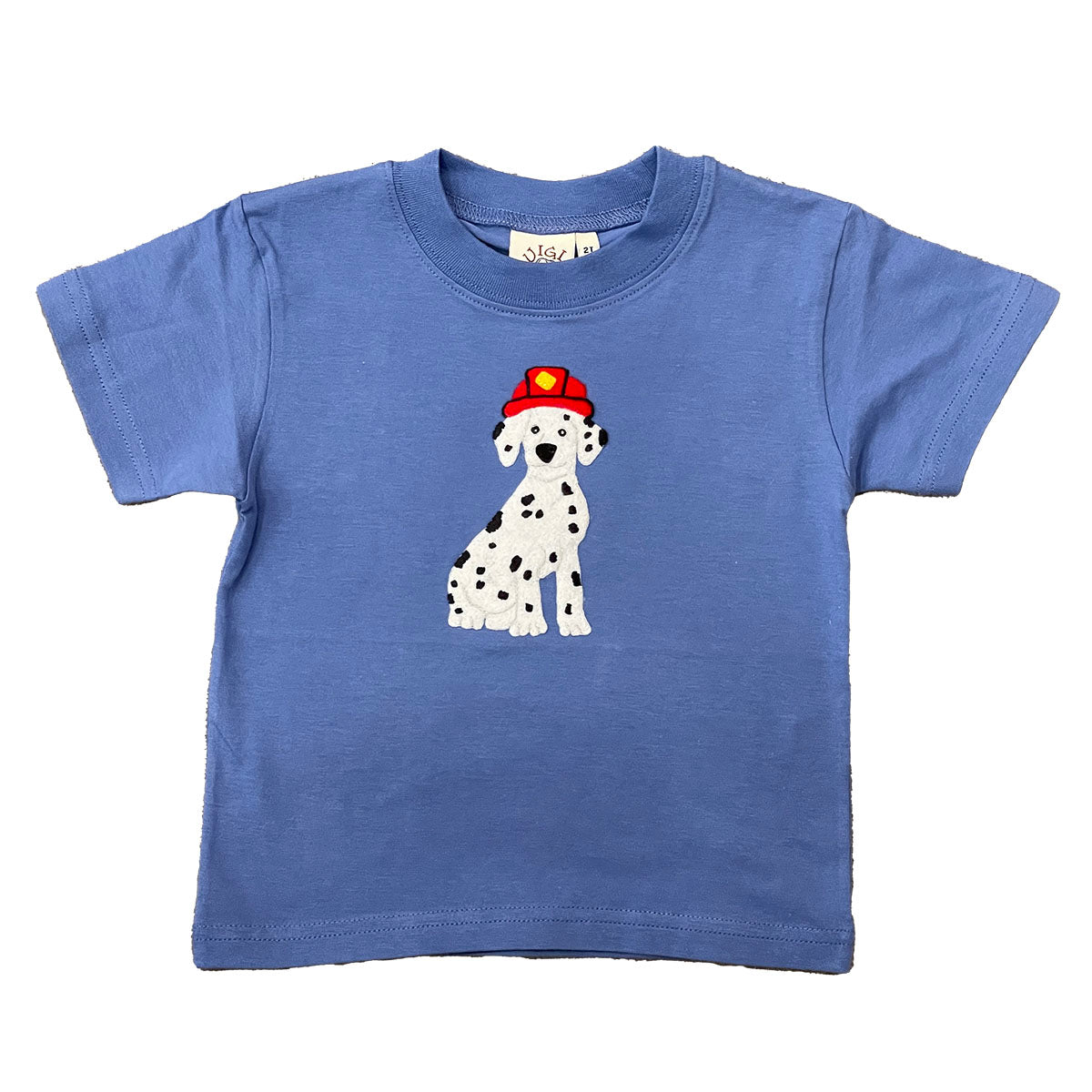 Dalmatian Dog with Fireman Hat Shirt by Luigi