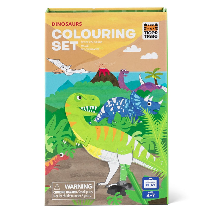 Dinosaur Magic Coloring Set by Tiger Tribe