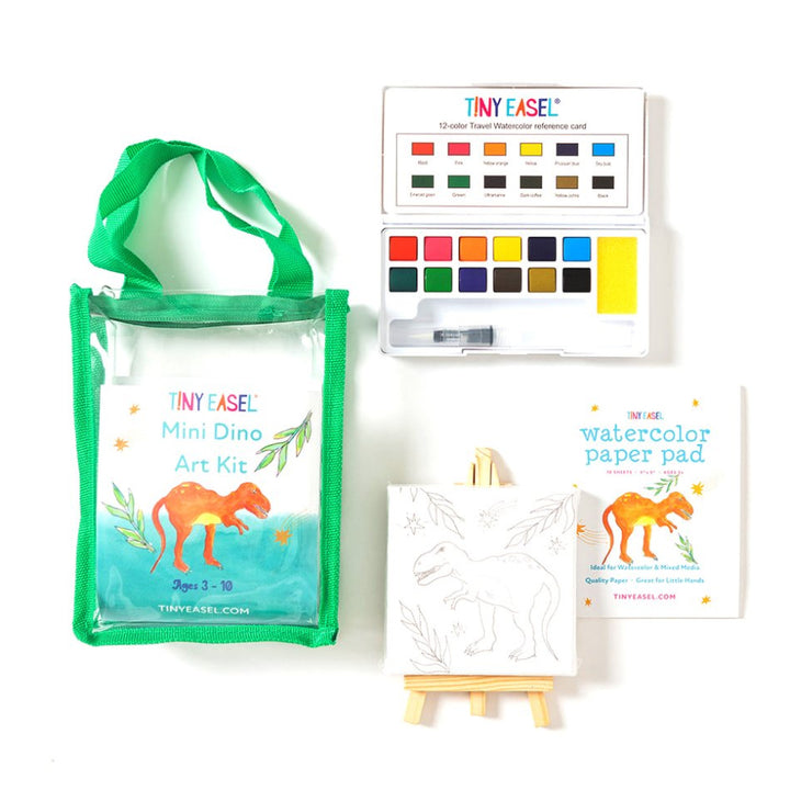 Dinosaur Mini Art Kit by Tiny Easel