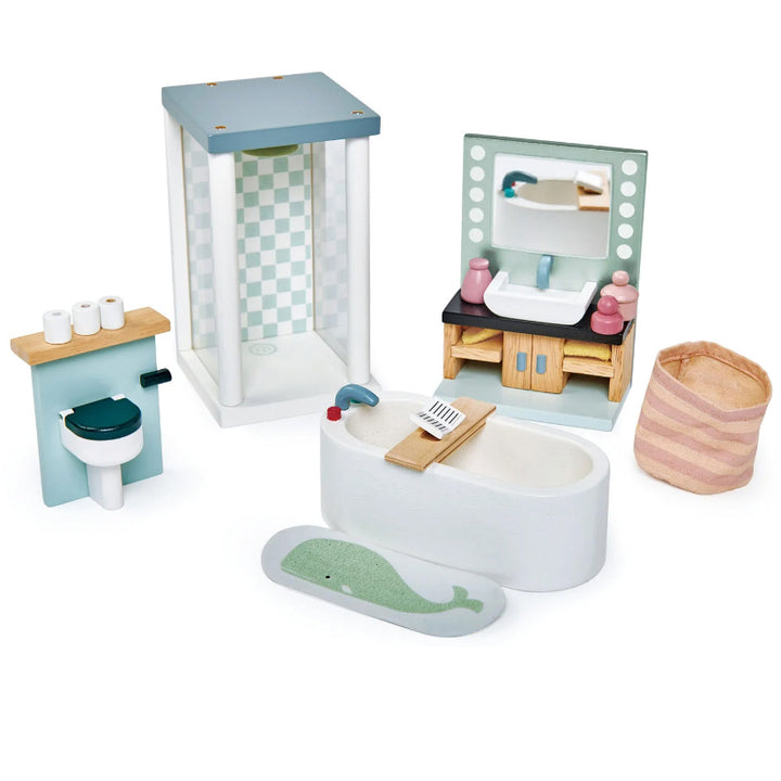 Tender Leaf Doll Bathroom Furniture Set