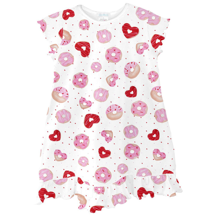 Lovely Donuts Pima Dress by LydaBaby