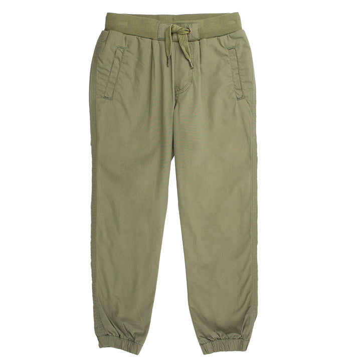 Dusty Olive Chino Jogger Pants by RuggedButts