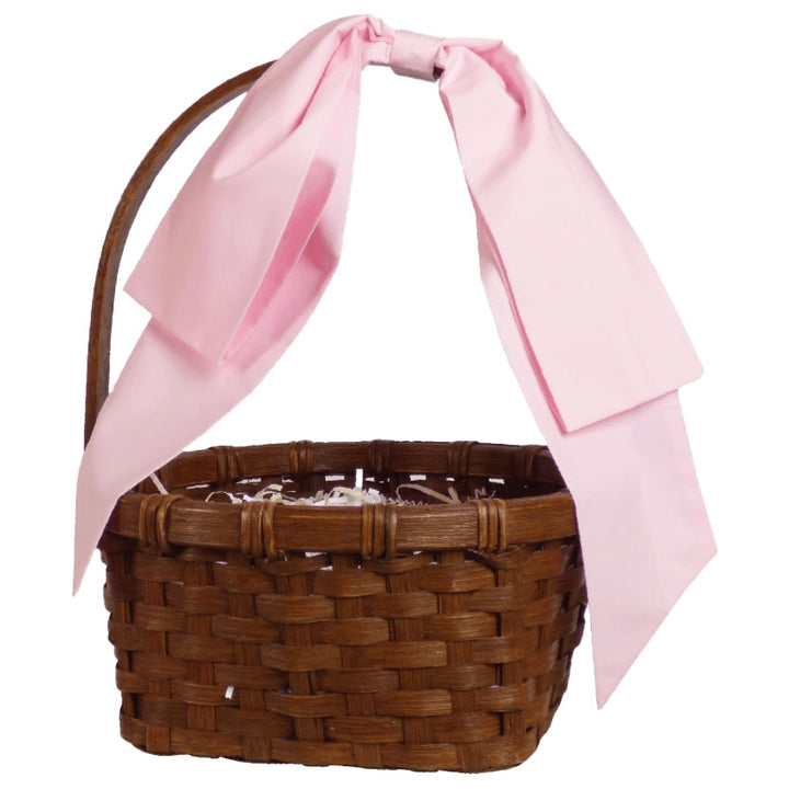 Pink Easter Basket Bow by Yellow Lamb