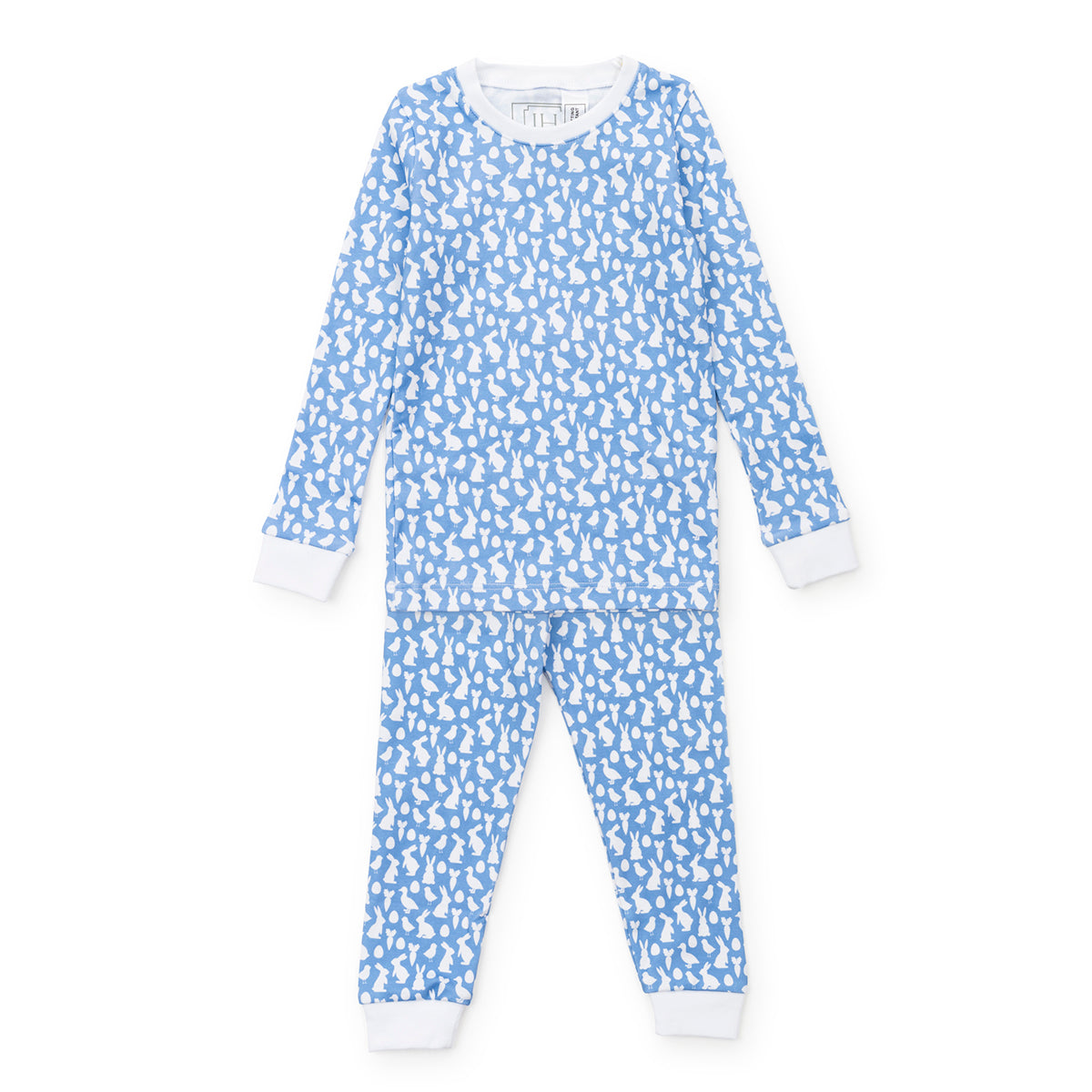 Easter Time Blue Grayson Pajama Set by Lila + Hayes