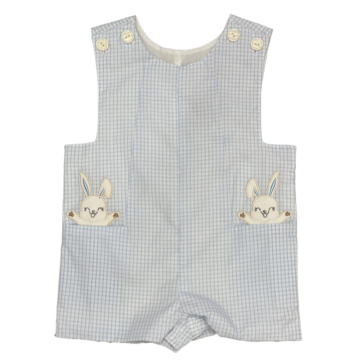 Easter Bunnies Blue Shortall by Remember Nguyen