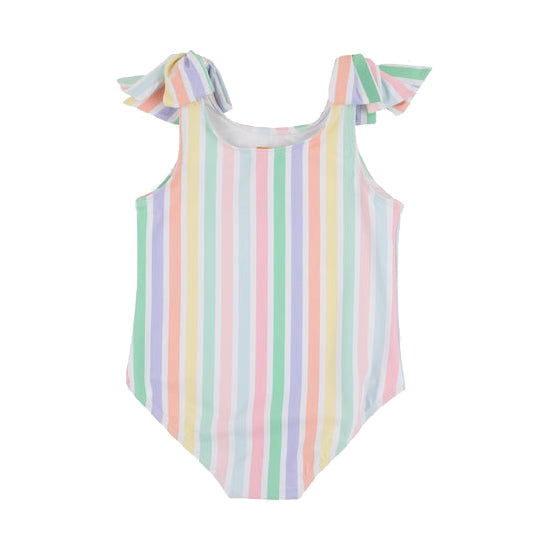 Southampton Stripe Edisto Beach Swimsuit by The Beaufort Bonnet Company