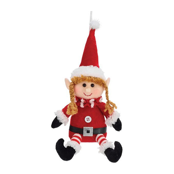 Elf Christmas Tree Ornament (Boy and Girl)
