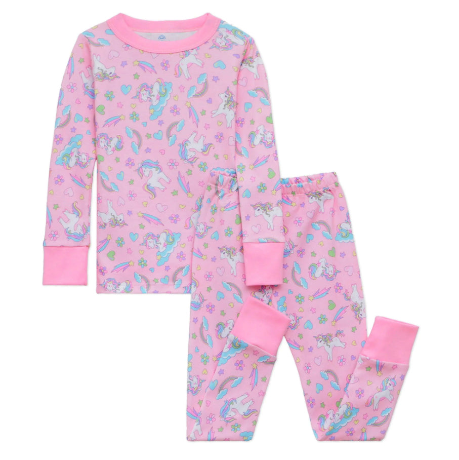 Enchanted Unicorns Long Pajamas by Magnolia Baby