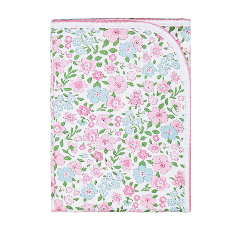 English Garden Receiving Blanket by Nellapima