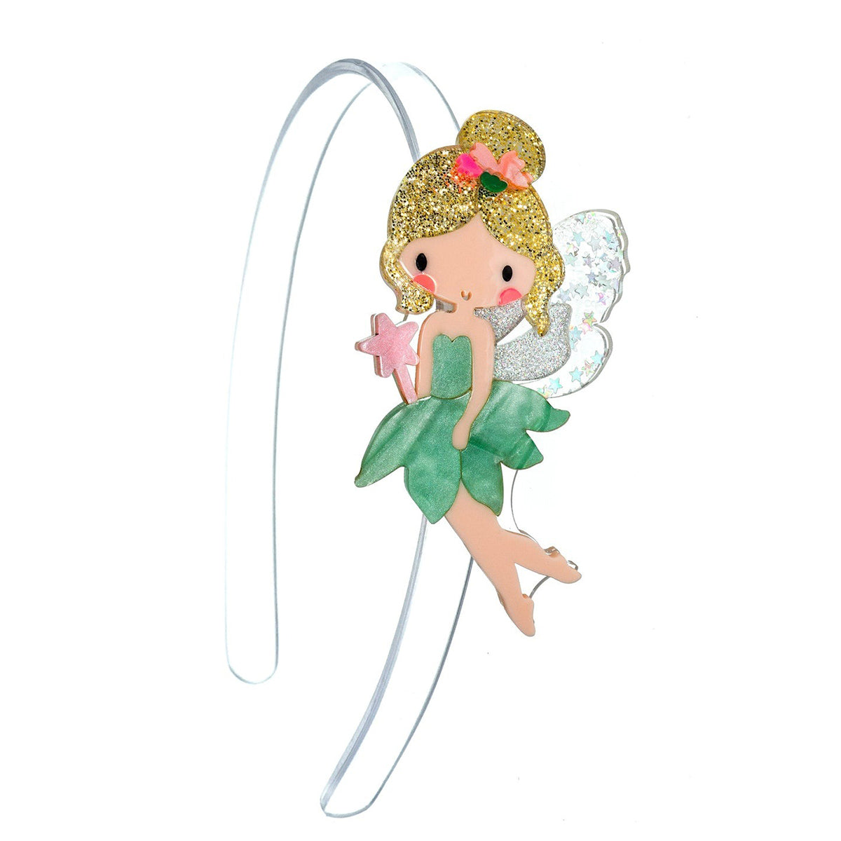 Fairy Pearlized Glitter Headband by Lilies & Roses