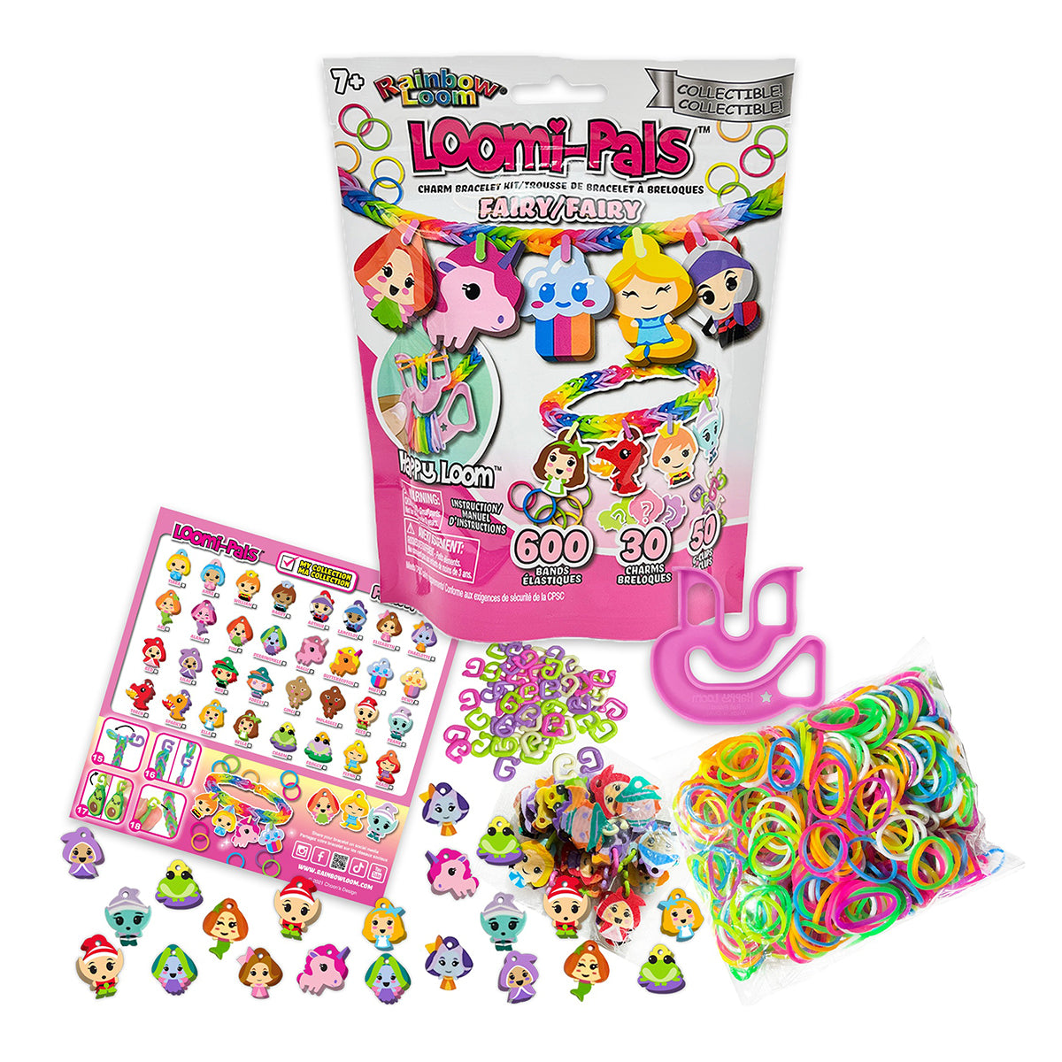 Loomi-pals Fairy Series Bracelet Making Kit by Rainbow Loom