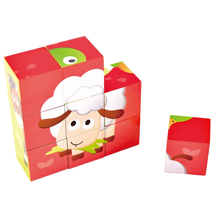 Farm Animals Block Puzzle by Hape