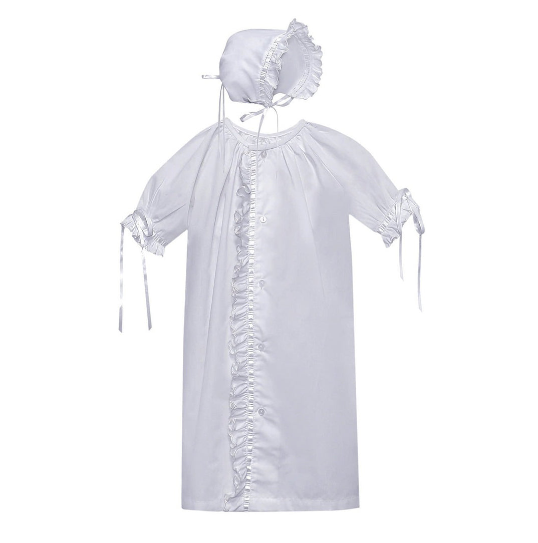 Finn Eyelet Lace Daygown- White main image 0