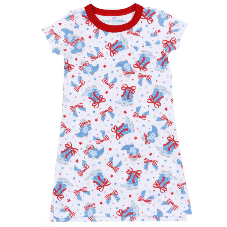 Firecracker Cutie Nightdress by Magnolia Baby