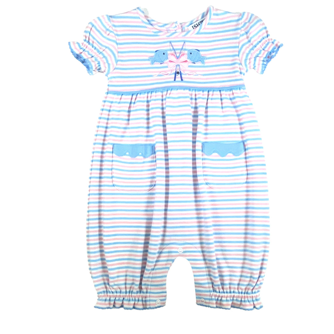 Fishing Girl's Romper by Ishtex