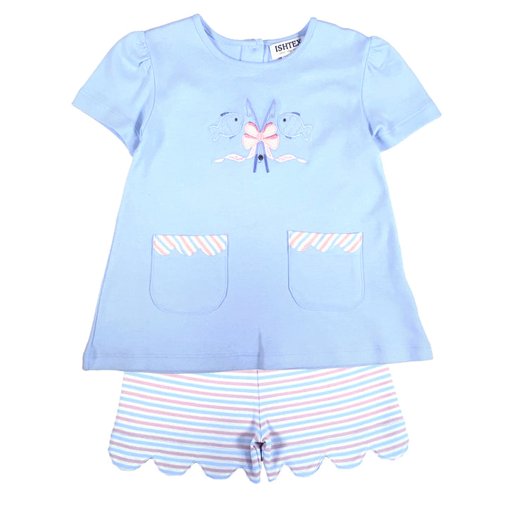 Fishing Girl's Short Set by Ishtex