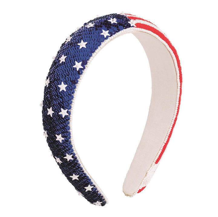 Flag Americana Headband by Mud Pie