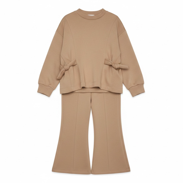 Fleece Long Trouser Set by Abel & Lula
