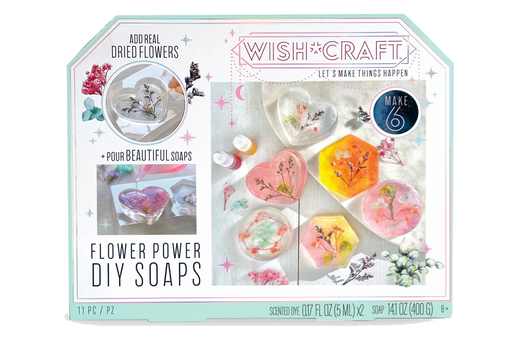 Flower Power DIY Soaps (Age 8+)