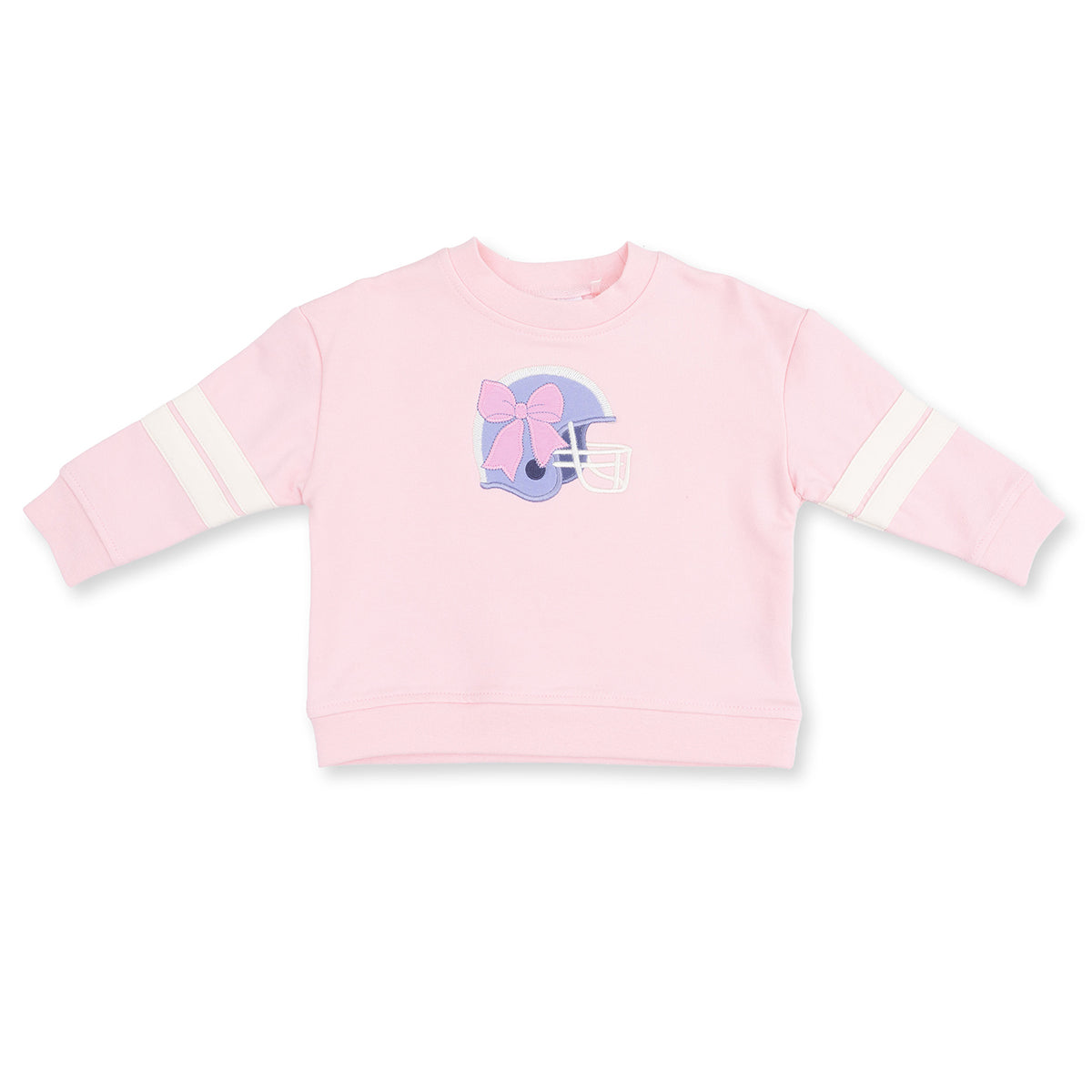 Football Helmet Drop-Sleeve Sweatshirt by Angel Dear