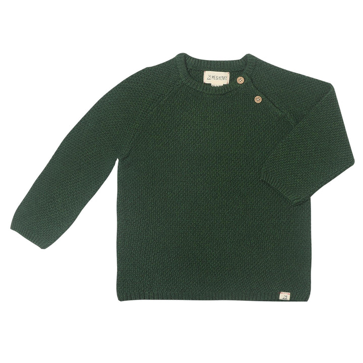 Forest Green Tarquin Sweatshirt by Me & Henry