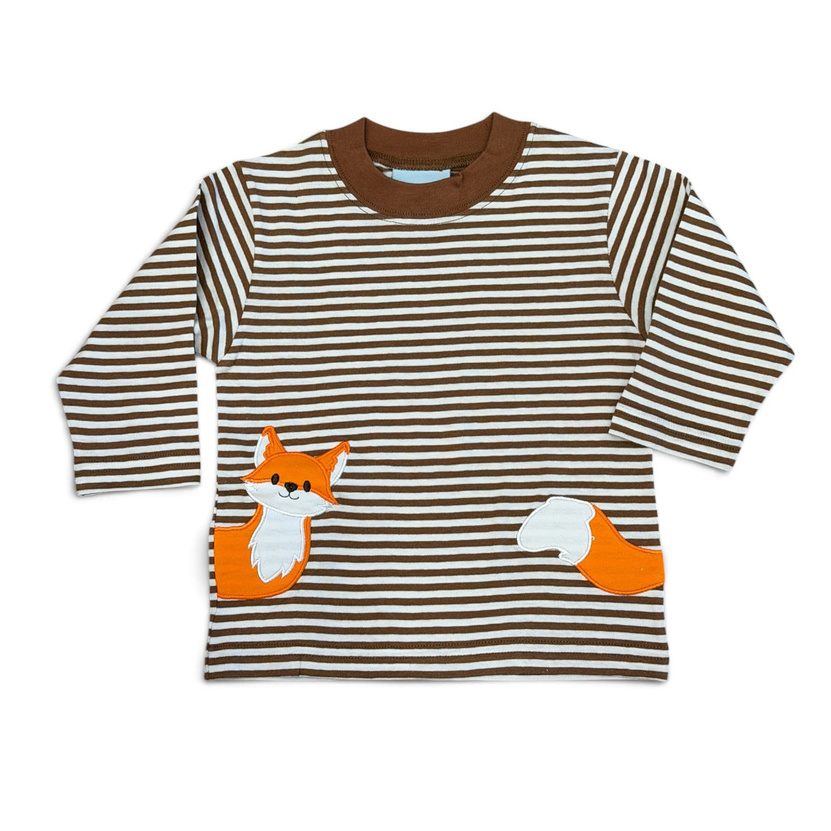 Fox Applique Shirt by The Smiley Crab
