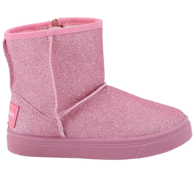 Oomphies Frost Boot- Pink Glitter