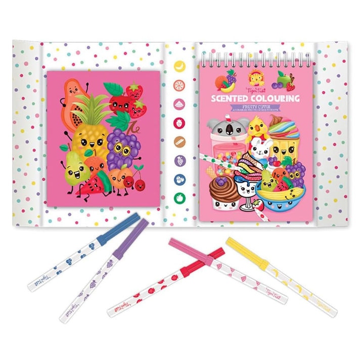 Fruitie Cutie Scented Coloring Set by Tiger Tribe