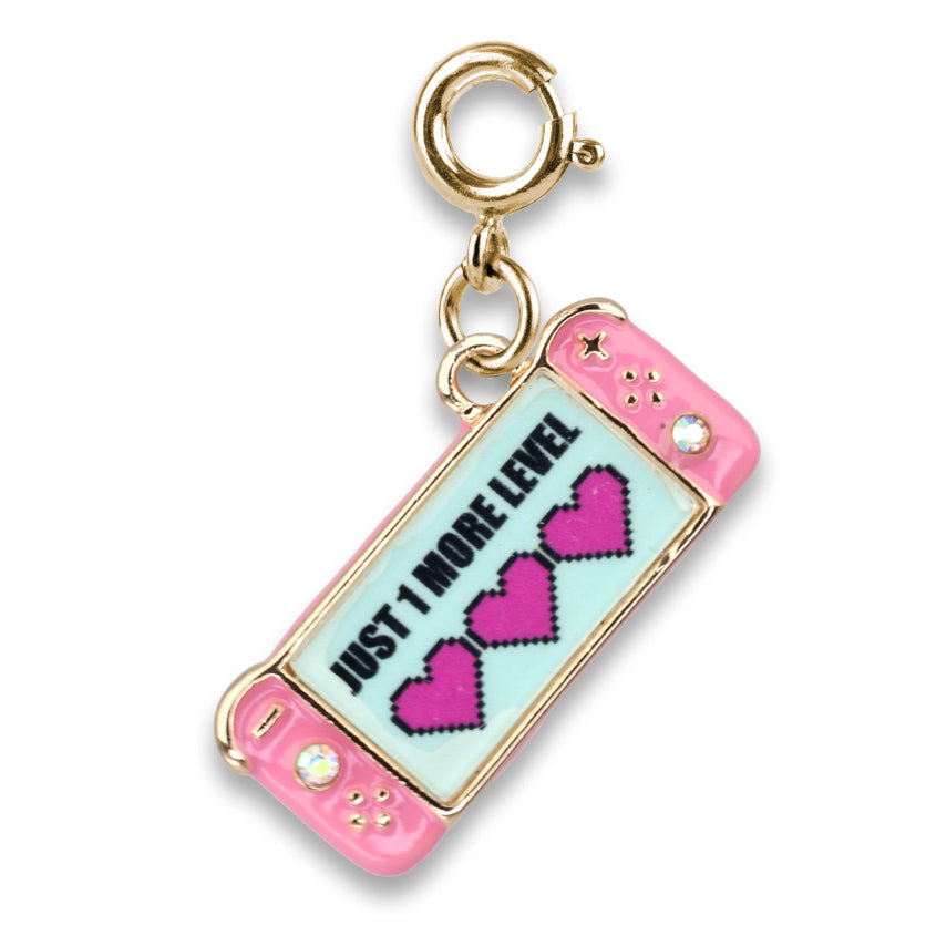 Gold Gamer Charm by Charm It!