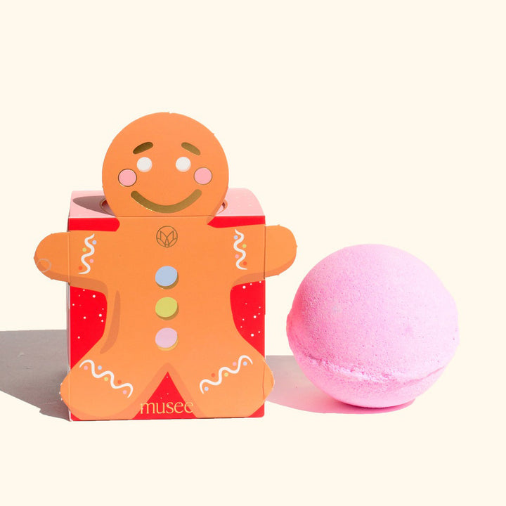 Gingerbread Man Bath Balm by Musee