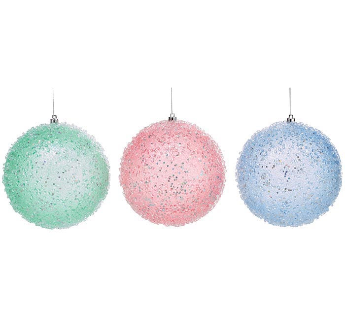 Glitter Christmas Ornament by Burton & Burton (3 colors)