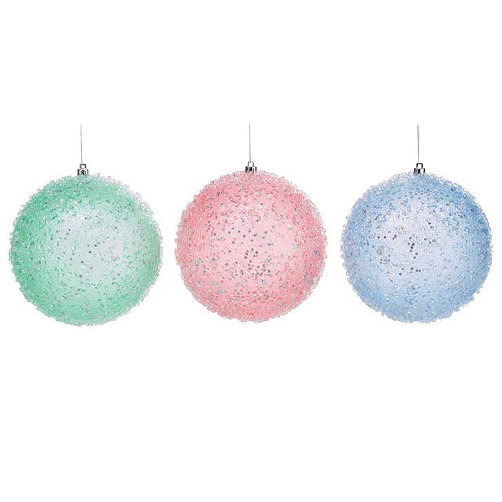 Glitter Christmas Ornament by Burton & Burton (3 colors)