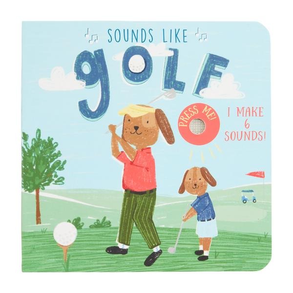 Sounds Like Golf Board Book by Mud Pie