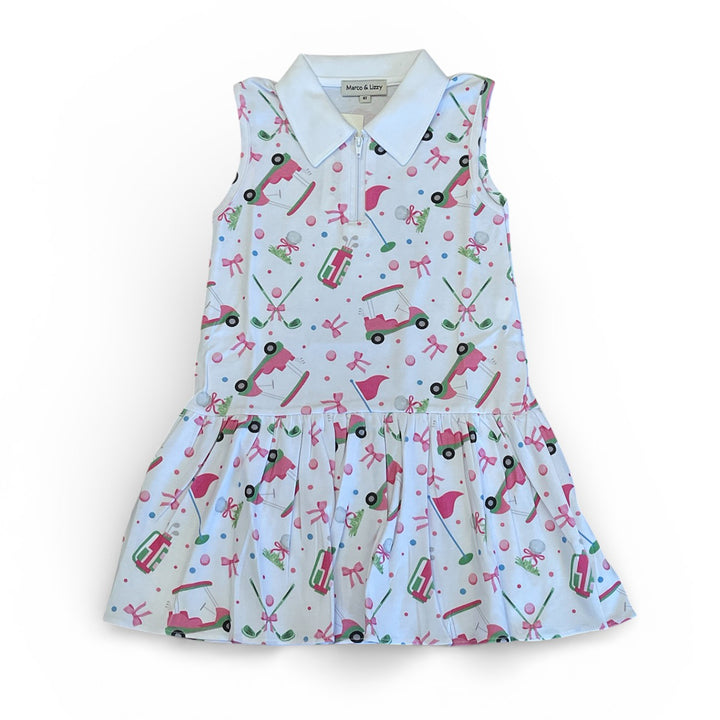 Golf A-Line Dress by Marco & Lizzy