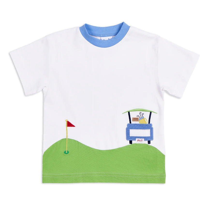 Golf Cart Knit Shirt by Florence Eiseman