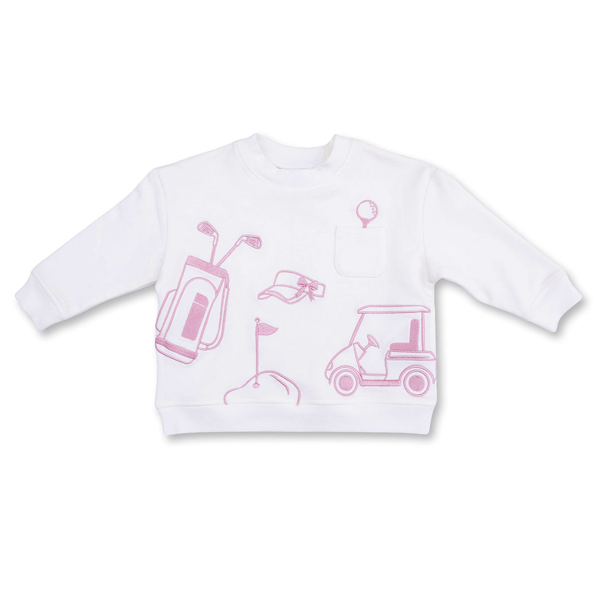 Golf Drop-Sleeve Sweatshirt by Angel Dear