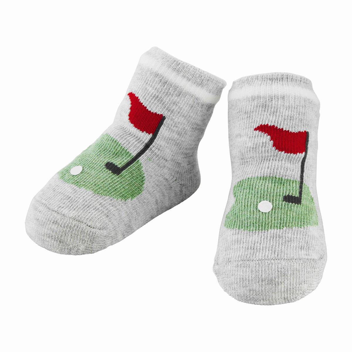 Golf Green Socks by Mud Pie