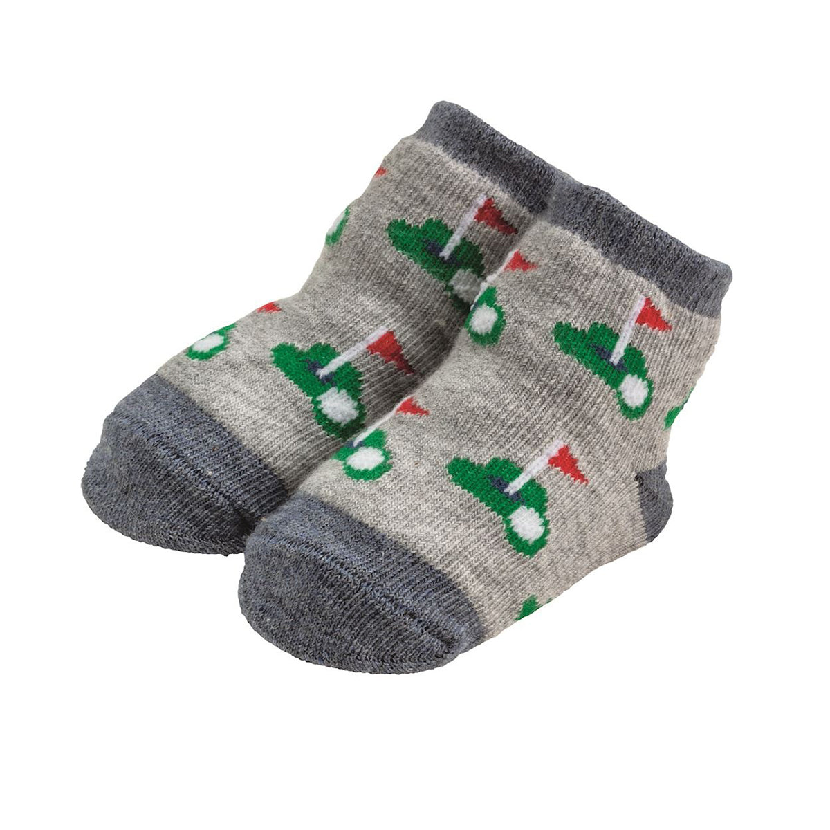 Golf Greens (Scattered) Socks by Mud Pie