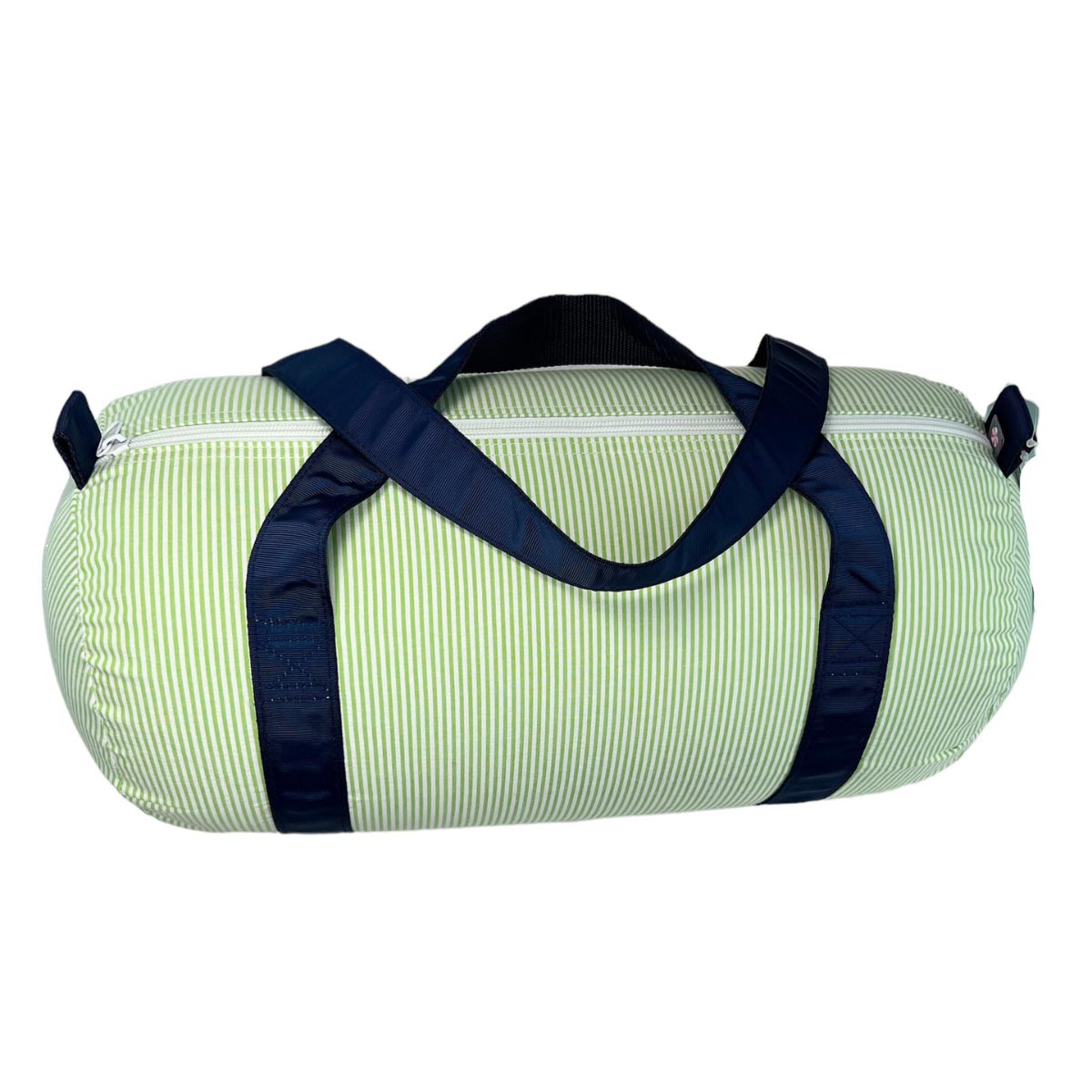 Mint Medium Seersucker Duffel - 9 Colors