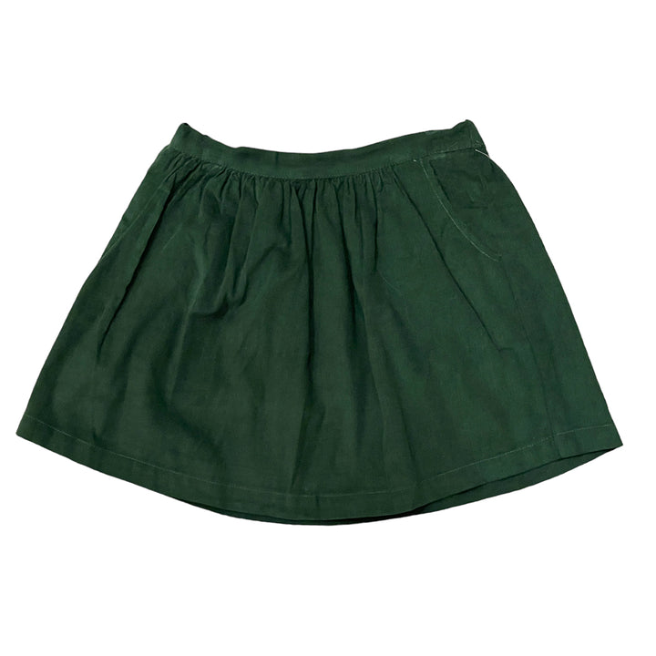 Remember Nguyen Christmas Green Cord Shelby Skirt