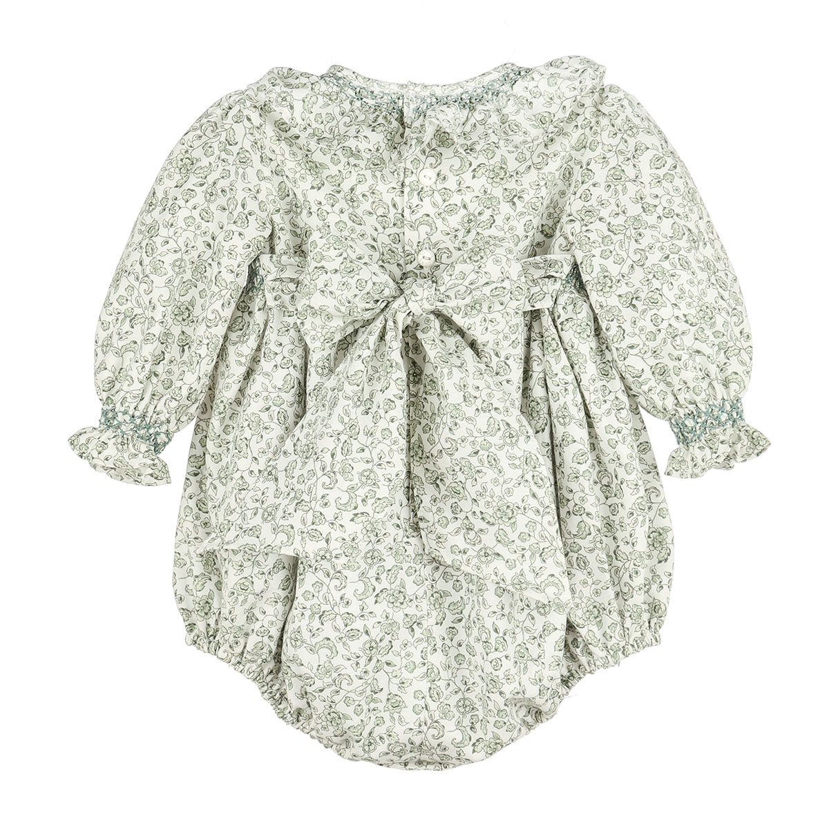 Green Heirloom Floral Bubble by Sophie & Lucas