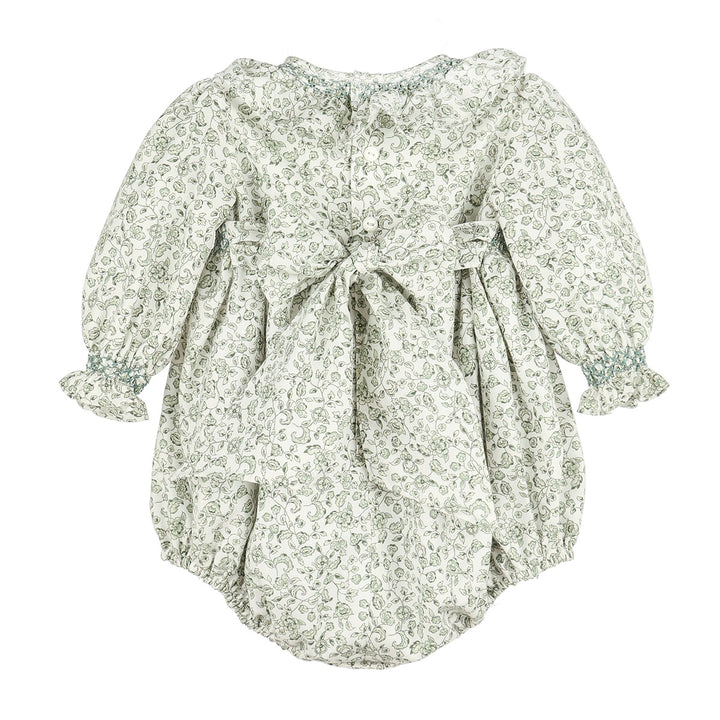Green Heirloom Floral Bubble by Sophie & Lucas