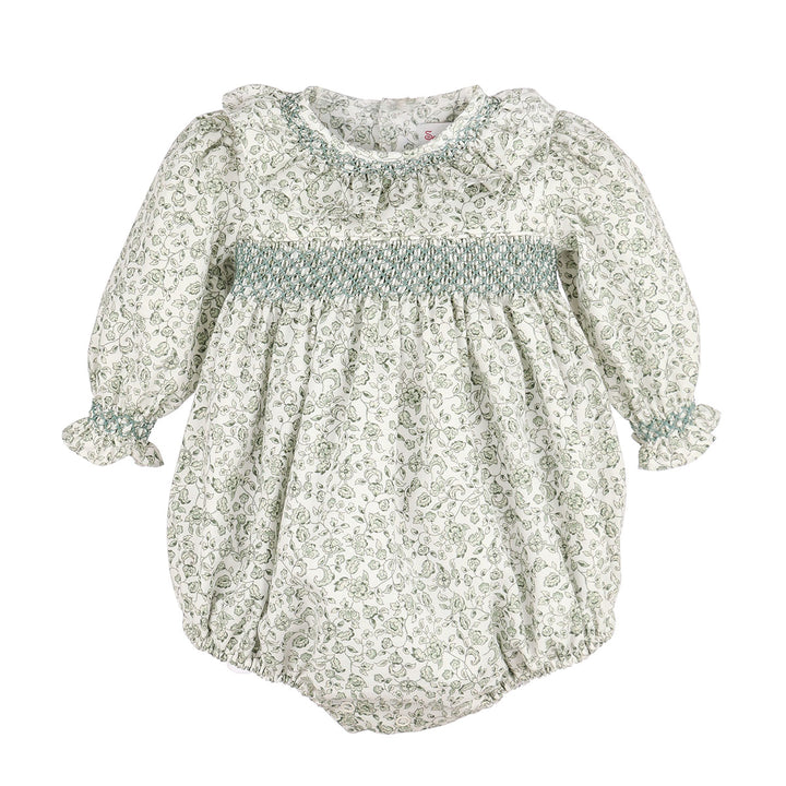 Green Heirloom Floral Bubble by Sophie & Lucas
