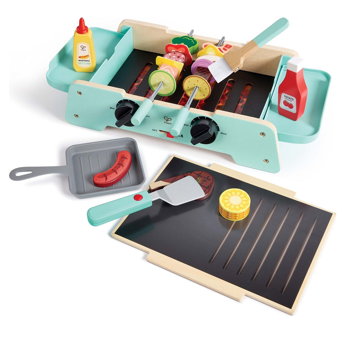 Hape Sizzling Griddle & Grill BBQ Set