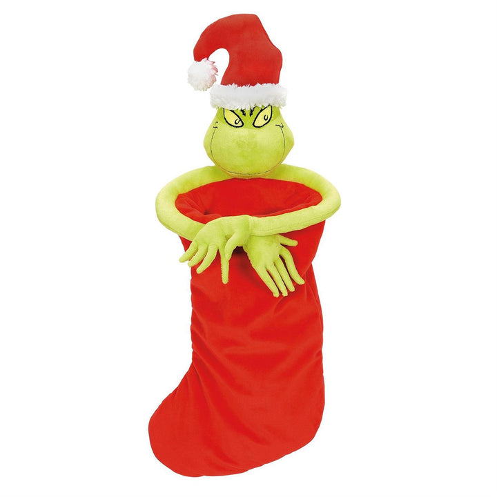 Grinch Plush Christmas Stocking